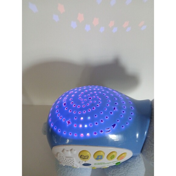 VTech Lil Critters Soothing Starlight Hippo Music White Noise Nursery Rhyme BLUE - Picture 14 of 16